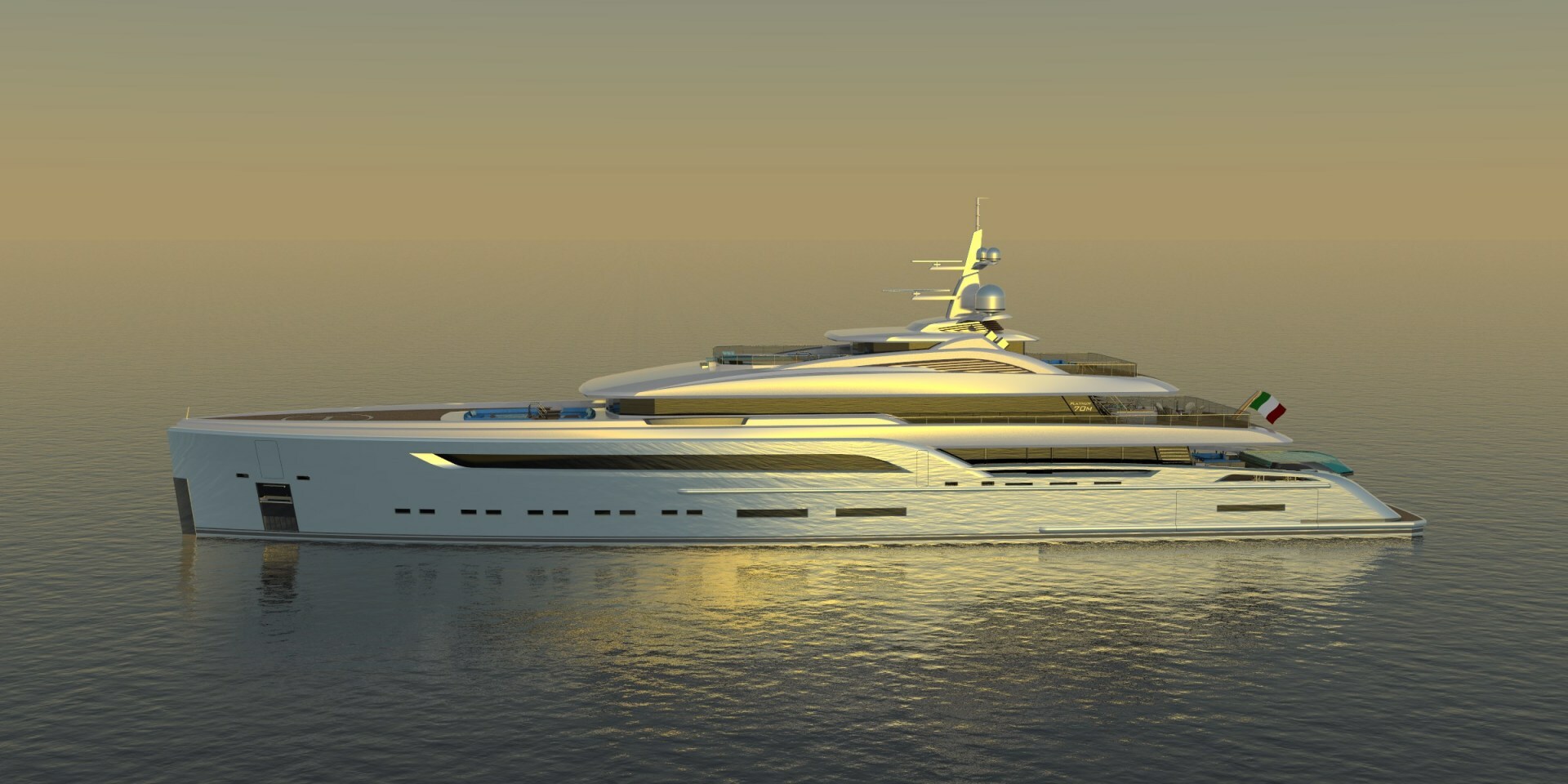 PLATINUM X 230ft Custom Yacht For Sale