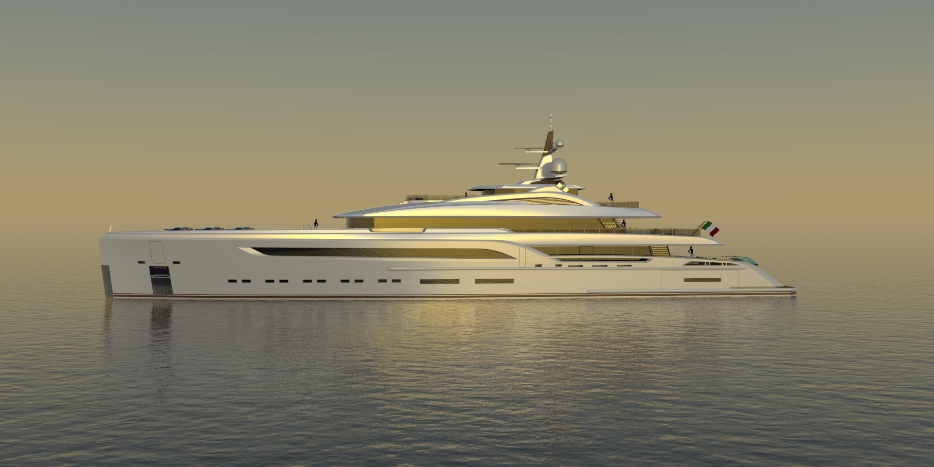 PLATINUM X 230ft Custom Yacht For Sale