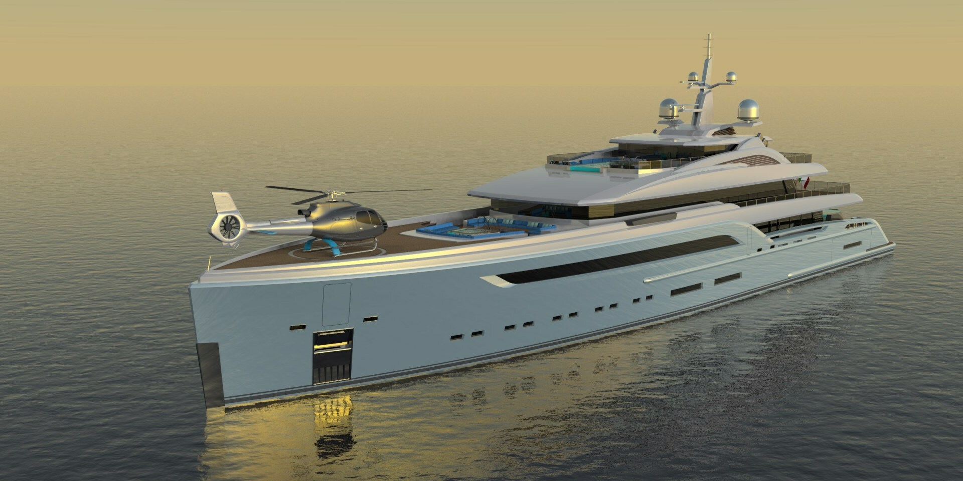 PLATINUM X 230ft Custom Yacht For Sale