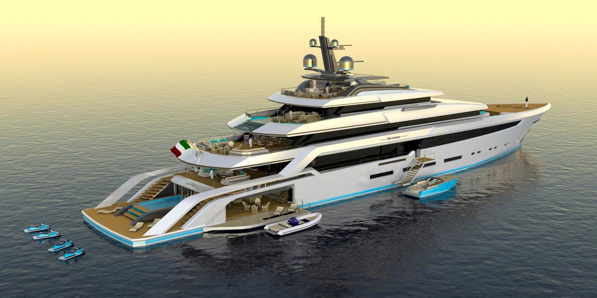 BEYOND 82M 268ft Concept Yacht For Sale