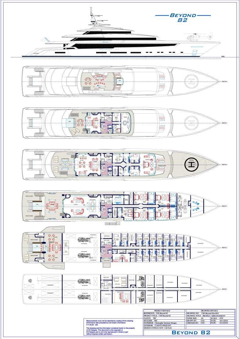 BEYOND 82M 268ft Concept Yacht For Sale