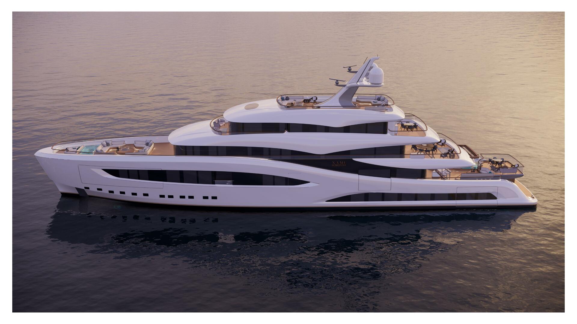 PERENNIAL 196ft Custom Yacht For Sale