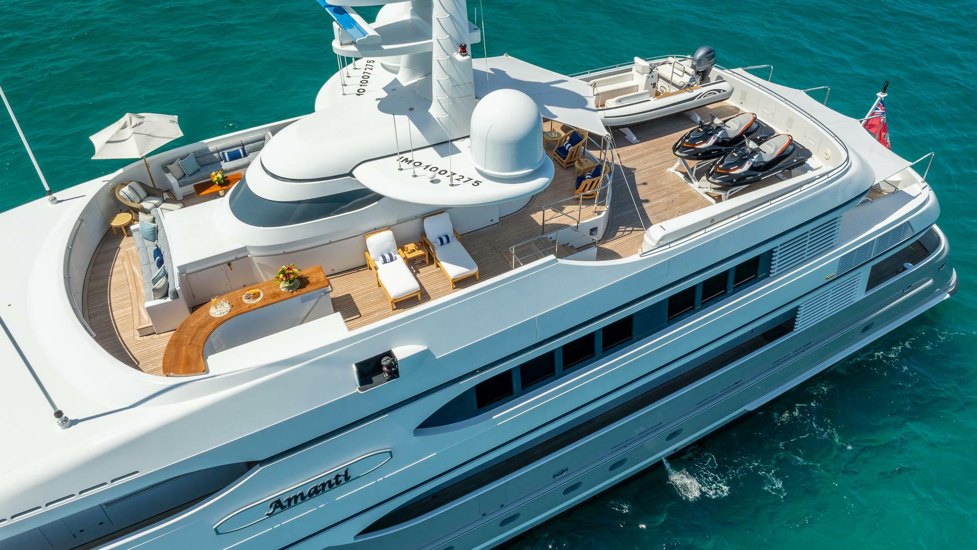 Amanti 170ft Feadship Yacht For Sale