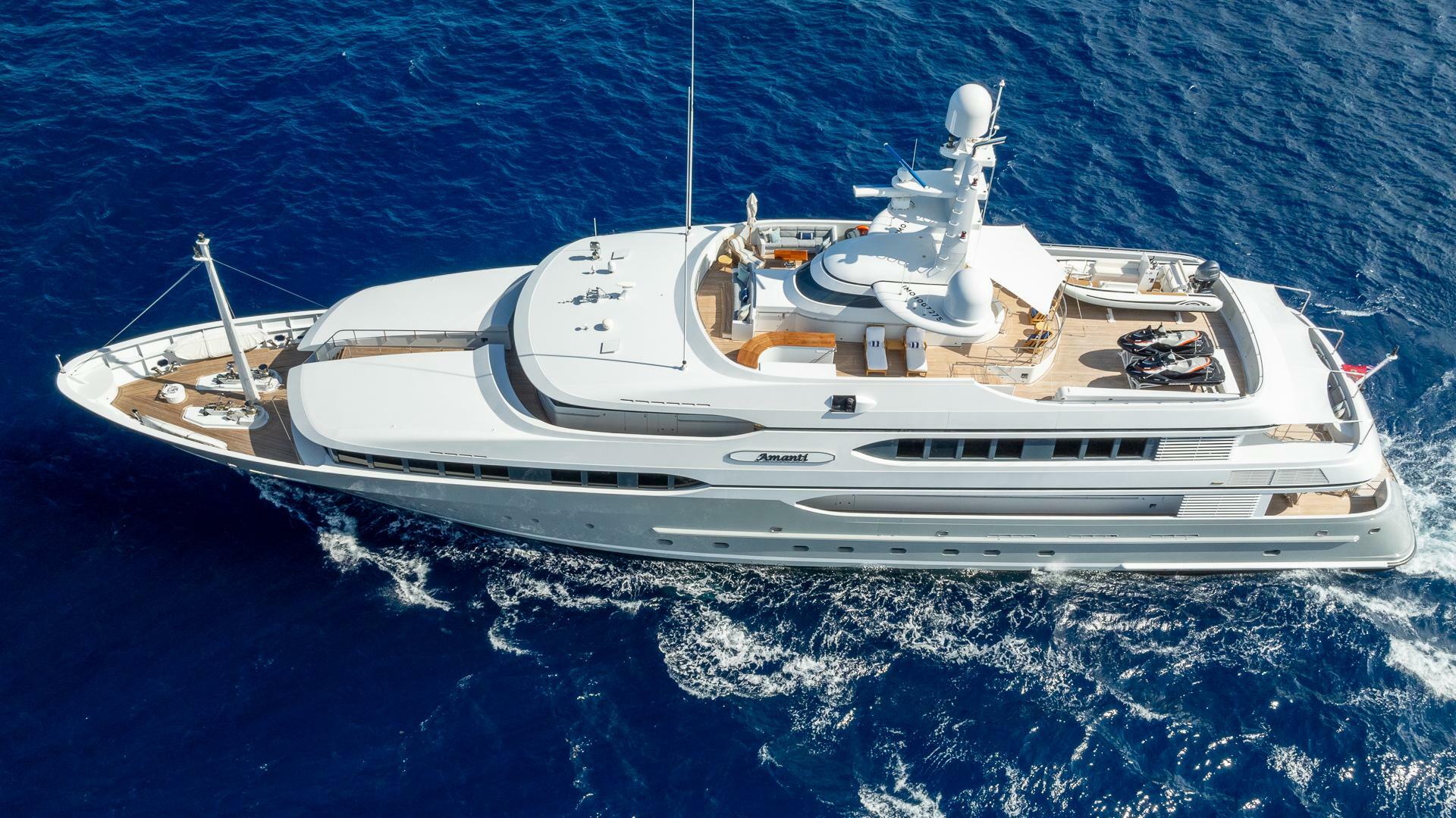 Amanti 170ft Feadship Yacht For Sale