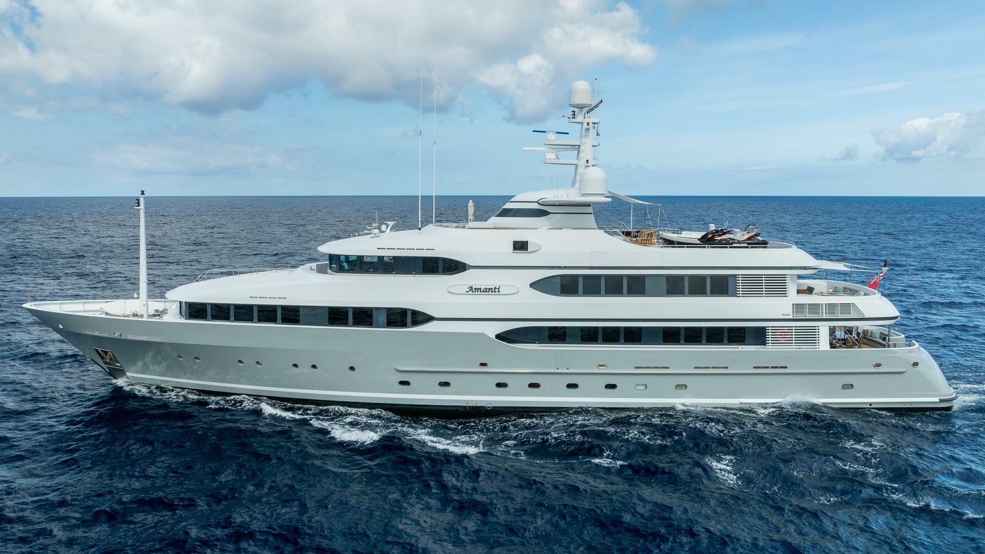 Amanti 170ft Feadship Yacht For Sale