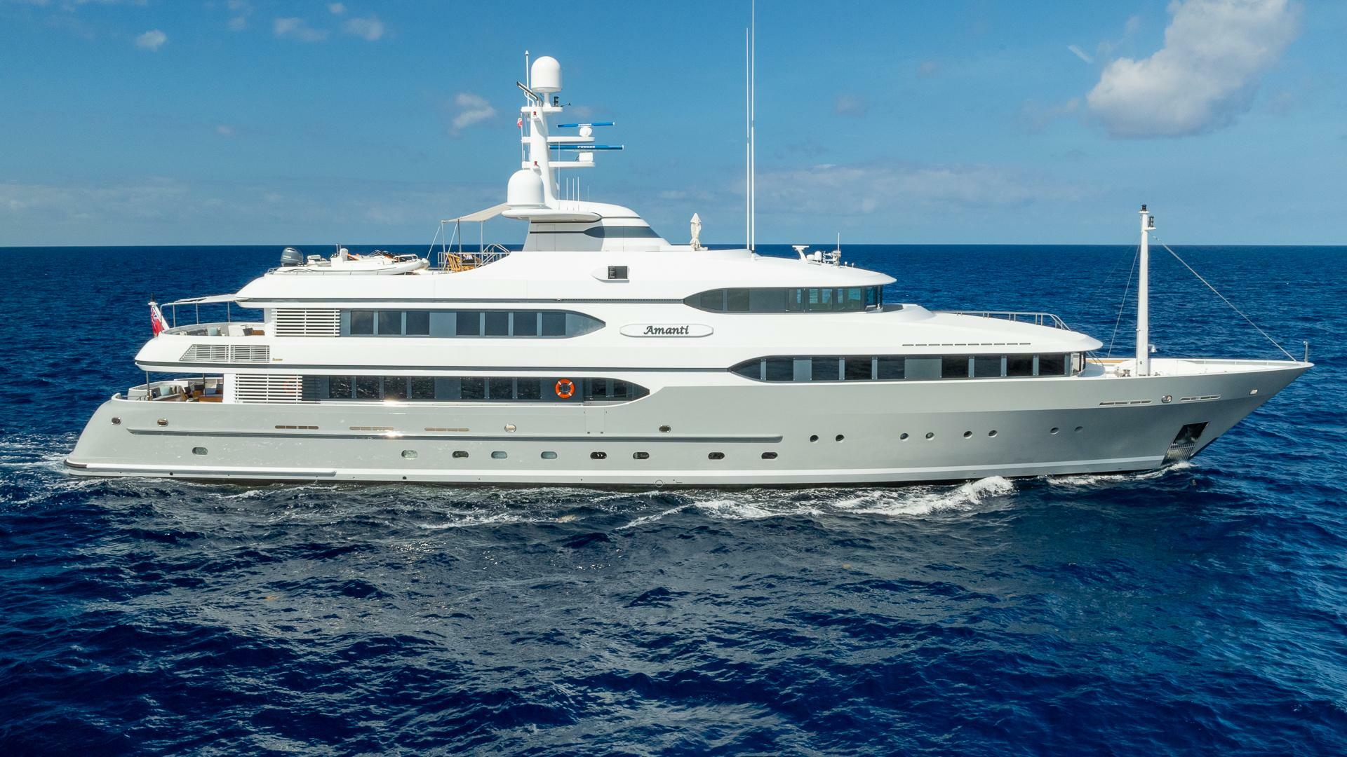 Amanti 170ft Feadship Yacht For Sale