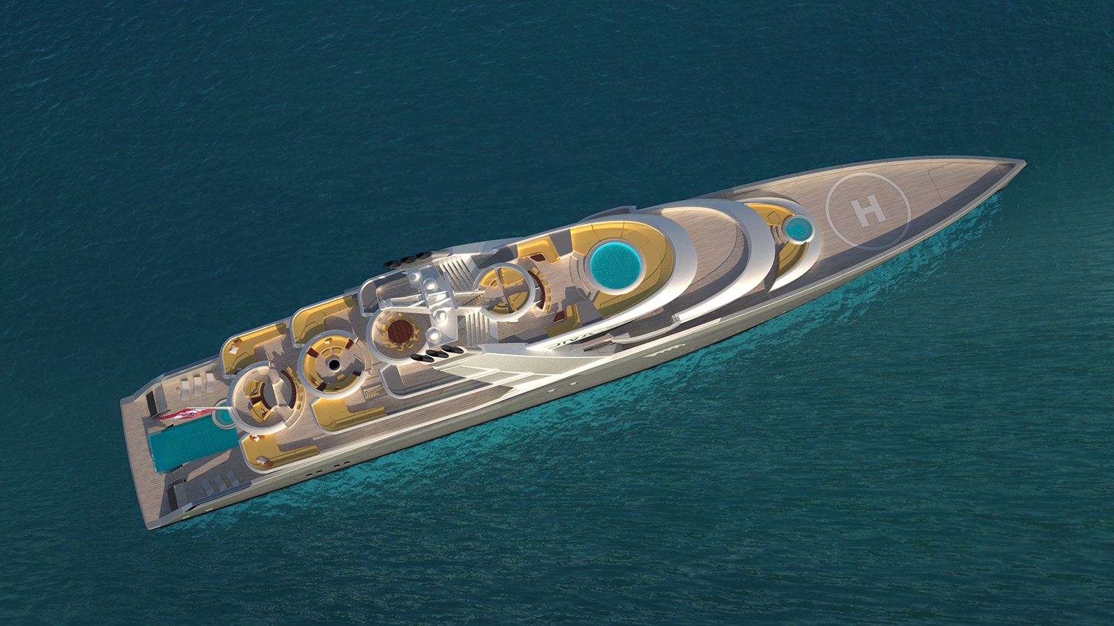 megayacht DIVA concept 1